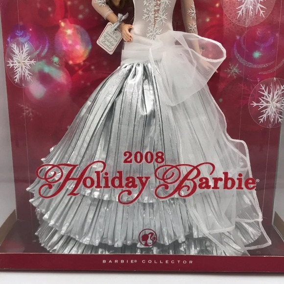 2008 20th Anniversary Holiday Barbie - Picture 3 of 12